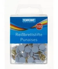 Prece Piespraudes metāla baltas Toppoint. Attēls