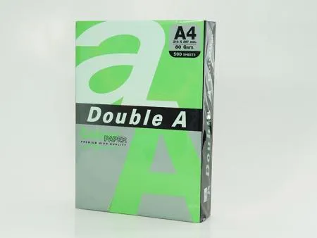 Prece Papīrs krāsains A4,75g/m2, Double A, 25lp, Parrot Attēls