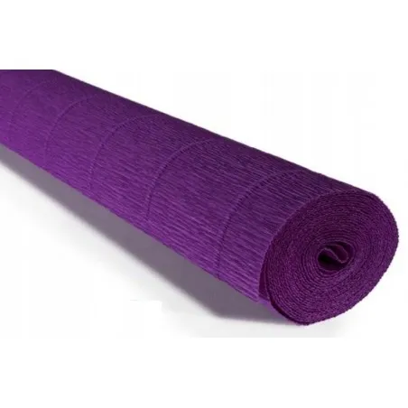 Prece Kreppapīrs 50x250cm tumši violets Attēls