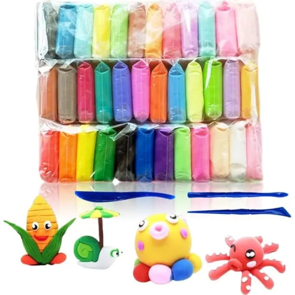 Prece Plastilīns vieglais 36 krāsas kompl. Attēls