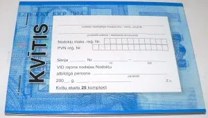 Prece Kvītis A6 ar Nr. 3 kārtu Attēls