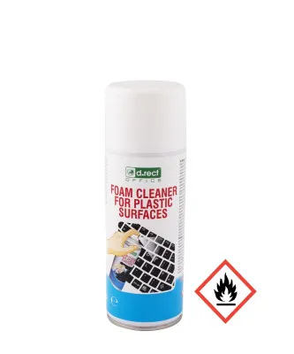 Prece Tīrīšanas putas plastmasas biroja tehnikai D.rect 400ml Attēls