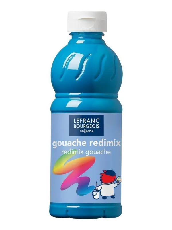 Prece Guaša krāsa Redimix 500ml 050 zila Attēls