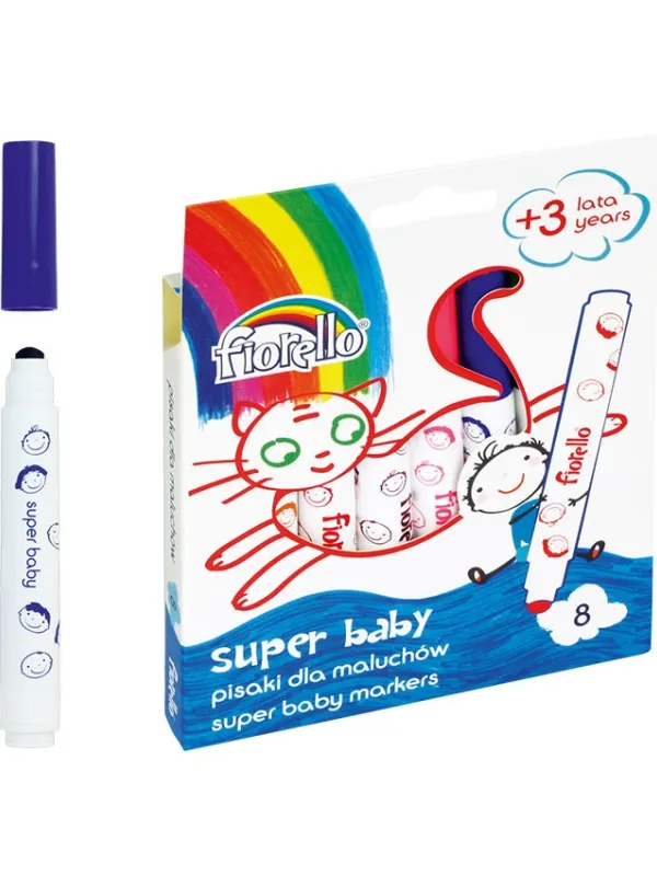 Prece Marķieris Super Baby Fiorello GR-F165 8krāsas Attēls