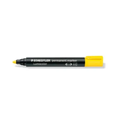 Prece Marķieris permanents Staedtler 352-1, 2mm, dzeltens Attēls