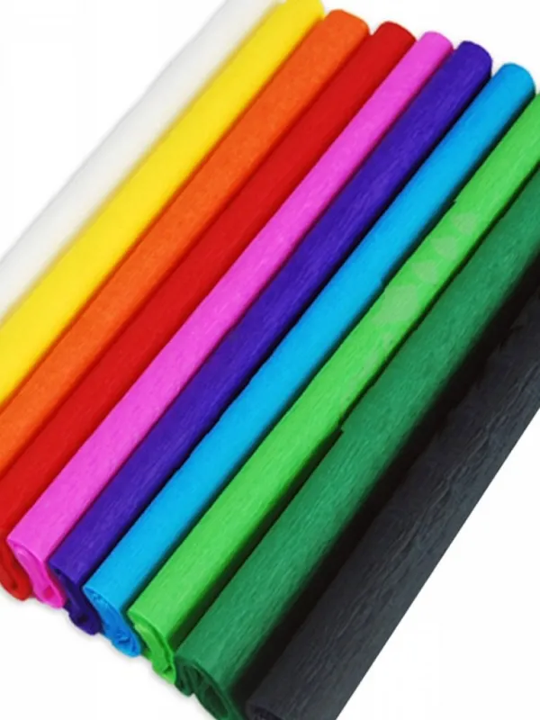 Prece Kreppapīrs 0.25x2m komp.10 ruļļi mix Attēls