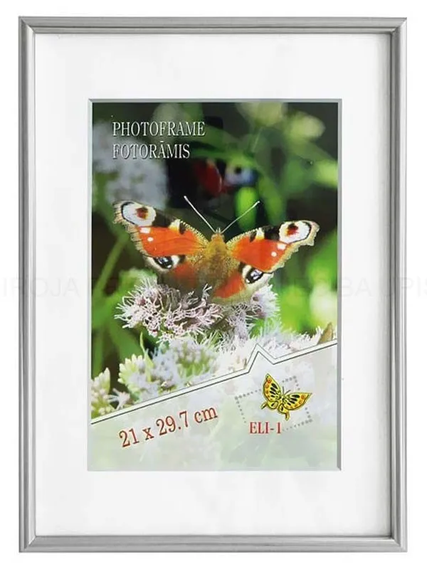 Prece Foto rāmis 21x30cm plastikāta balts Attēls