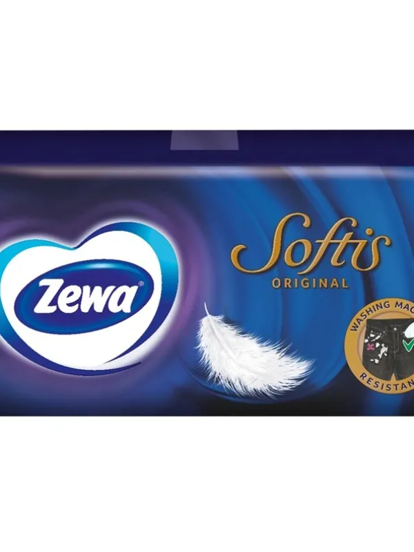 Prece Kabatlakatiņi Zewa Softis 1gb Attēls