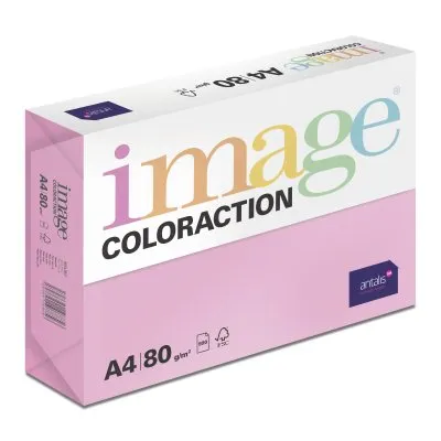 Prece Papīrs krāsains A4,80g Image Colour 500lp Malibu/Neon Pink Attēls