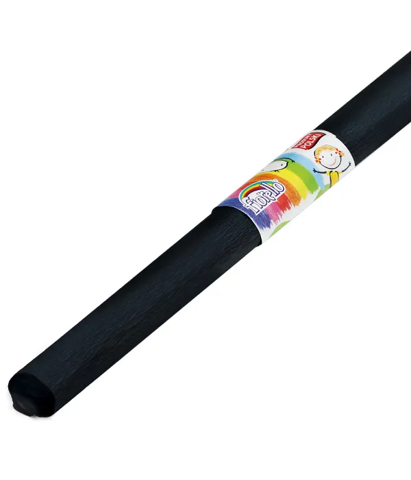 Prece Kreppapīrs Fiorello 200x50cm melns Attēls