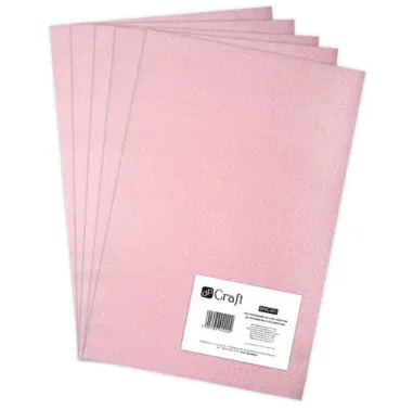 Prece Filcs A4 20x30 iepak. 5 loksnes rozā Attēls