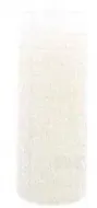 Prece Svece rievota 5.7x12cm Rustic sudraba Attēls