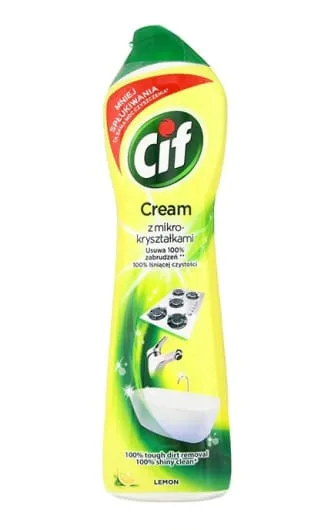 Prece Tīrīšanas līdzeklis virsmām CIF krēms Lemon 540g Attēls
