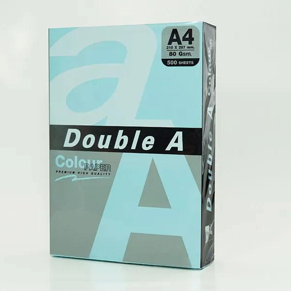 Prece Papīrs krāsains A4, 80g/m2, 100lp, Ocean, Double A Attēls