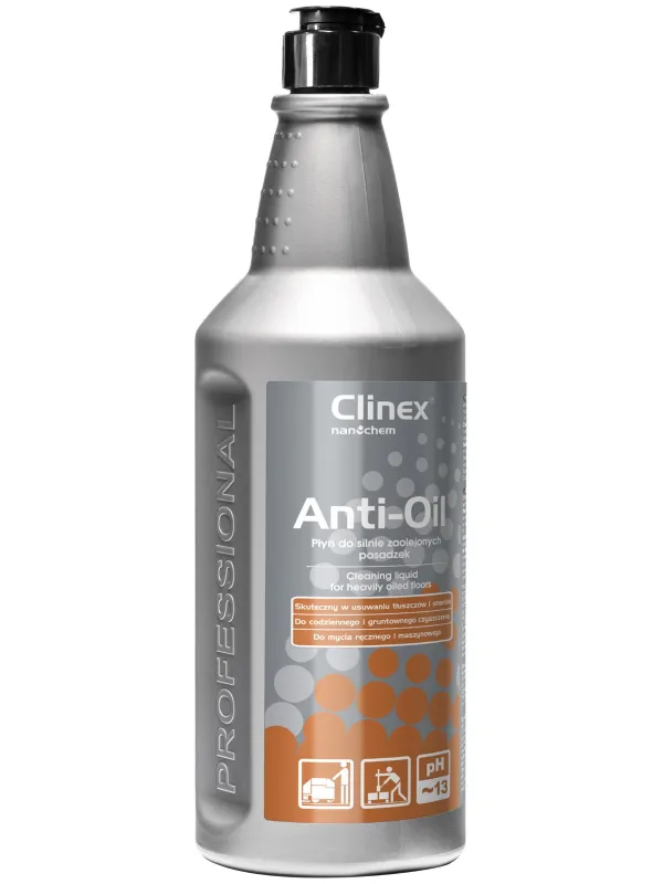 Prece Mazgāšanas līdzeklis eļļainām grīdām 1L Clinex Anti Attēls