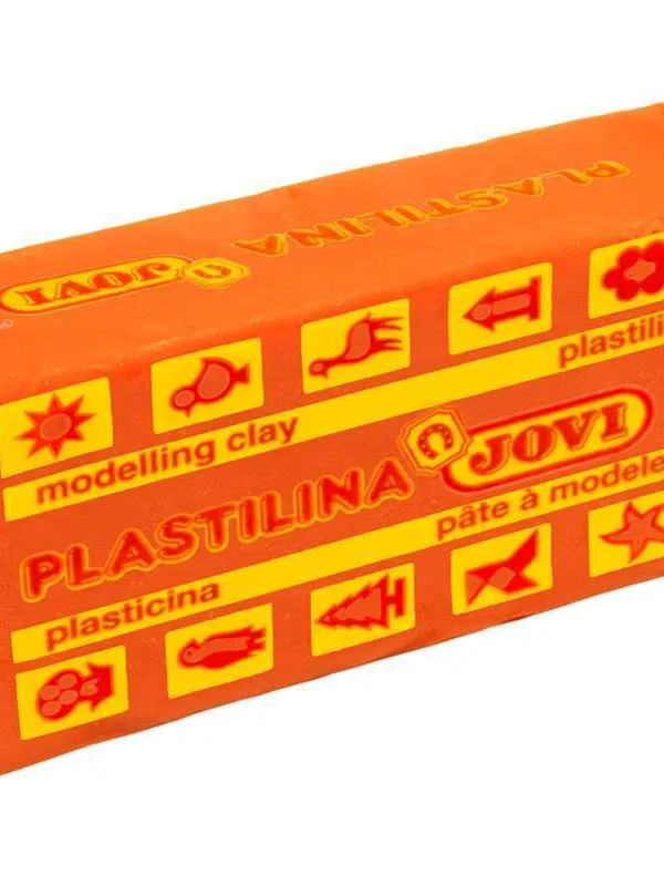 Prece Plastilīns Jovi 50g oranžs Attēls