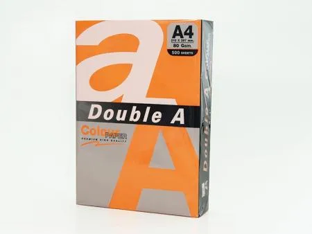 Prece Papīrs krāsains A4,75g/m2, Double A, 25lp, Saffron Attēls