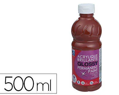 Prece Akrila krāsa LEFRANC Nr.116 (hot chocolate), 500ml Attēls