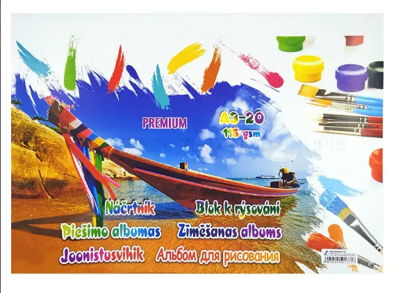 Prece Papīrs zīmēšanas A3/20lp 115g Premium Attēls