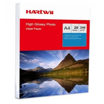 Prece Foto papīrs A4,240g, 20lp, matēts, Hartwii Attēls