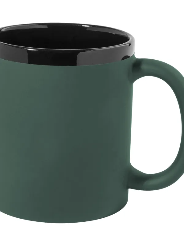 Prece Krūze keram. Zaļa/melna KOVARY 300 ml AP Attēls