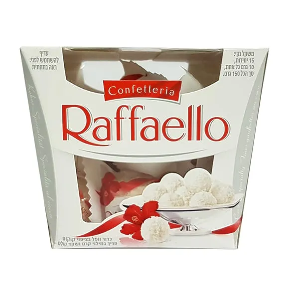Prece Konfektes Rafaello 150g Attēls