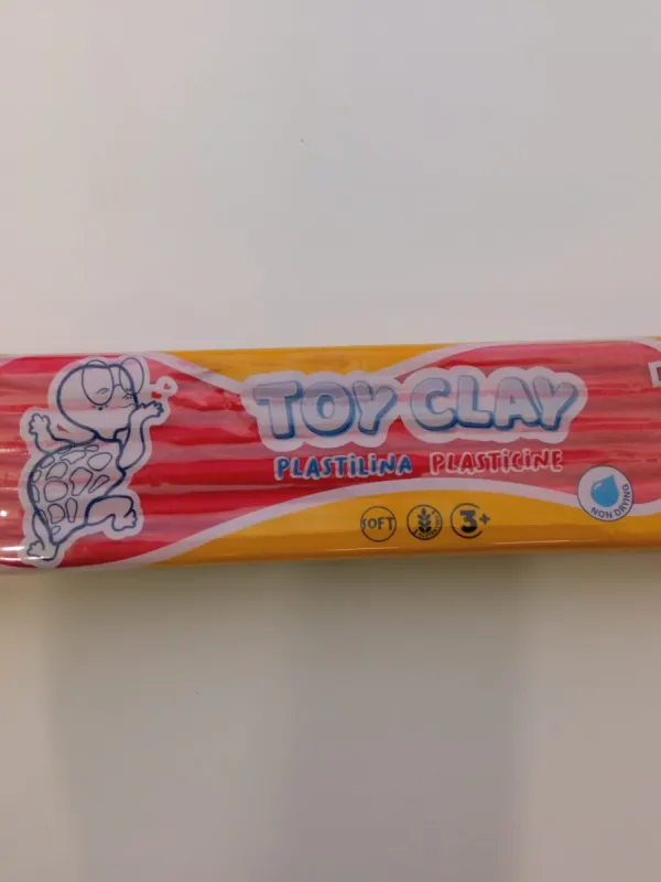 Prece Plastilīns 500g, rozā 008, Toy Color Attēls