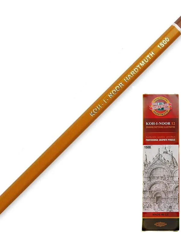 Prece Zīmulis Koh-i-noor Hardtmuth 1500/ 2H uzasināts Attēls