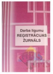 Prece Darba līgumu reģistrācijas žurnāls Attēls