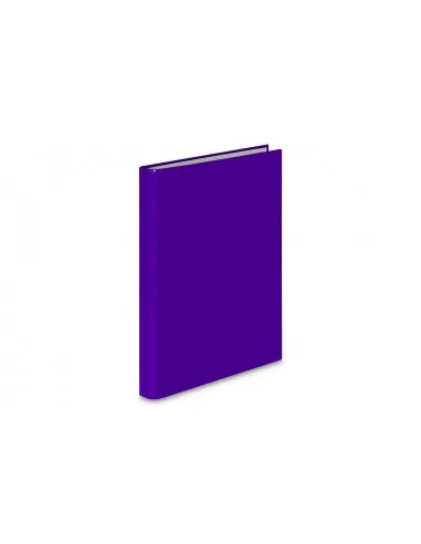 Prece Mape ar 2 riņķiem A4 25mm, Vaupe, violets Attēls