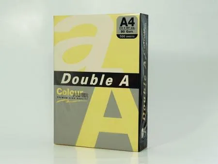 Prece Papīrs krāsains A4,75g/m2, Double A, 25lp, Butter Attēls