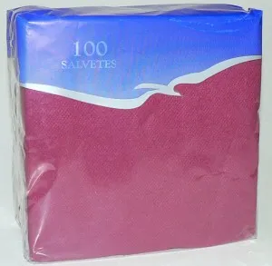 Prece Salvetes 24x24 (100gb)Lenek bordo Attēls