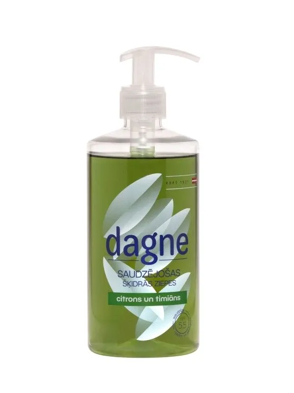 Prece Ziepes šķidrās Citrons/Timiāns, 500ml Dagne Attēls