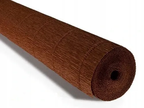 Prece Kreppapīrs 50x250cm brūns Attēls