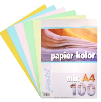 Prece Papīrs krāsains A4/100lp., 80g/m2, pastel mix Attēls
