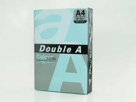 Prece Papīrs krāsains A4,75g/m2, Double A, 25lp, Ocean Attēls