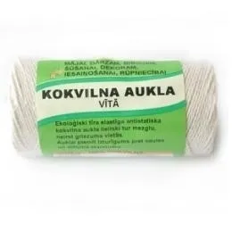 Prece Aukla 1mm*100m vītā kokvilnas Attēls