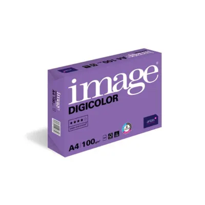 Prece Papīrs balts A4 IMAGE Digicolor 100g/m2, 500 loksnes Attēls