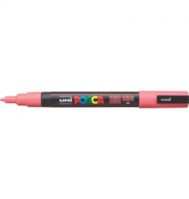 Prece Marķieris uz ūdens bāzes uni POSCA PC-3M, koraļļu (66) Attēls