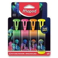 Prece Teksta marķieris Maped, 4krāsas, Deepsea Paradise Attēls