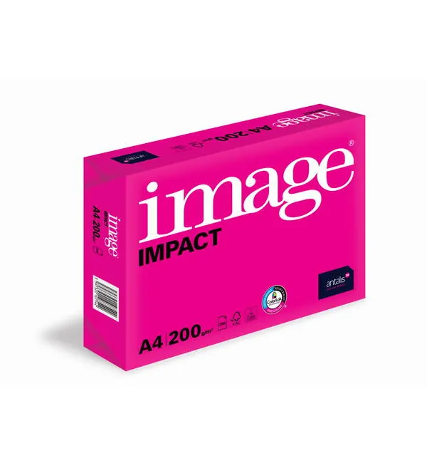 Prece Papīrs balts A4 Image Impact 200g/m2 250lp Attēls